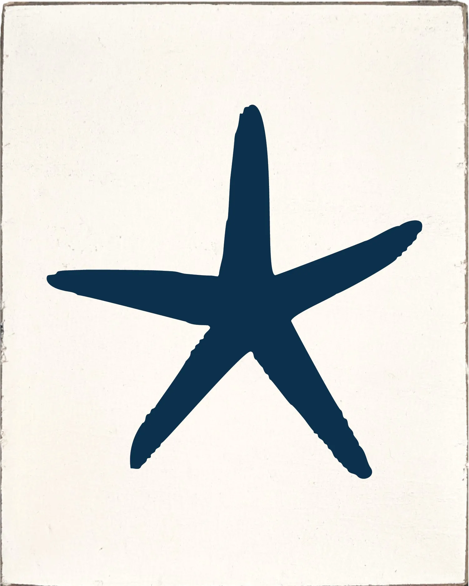 Navy Symbols Decorative Wooden Block