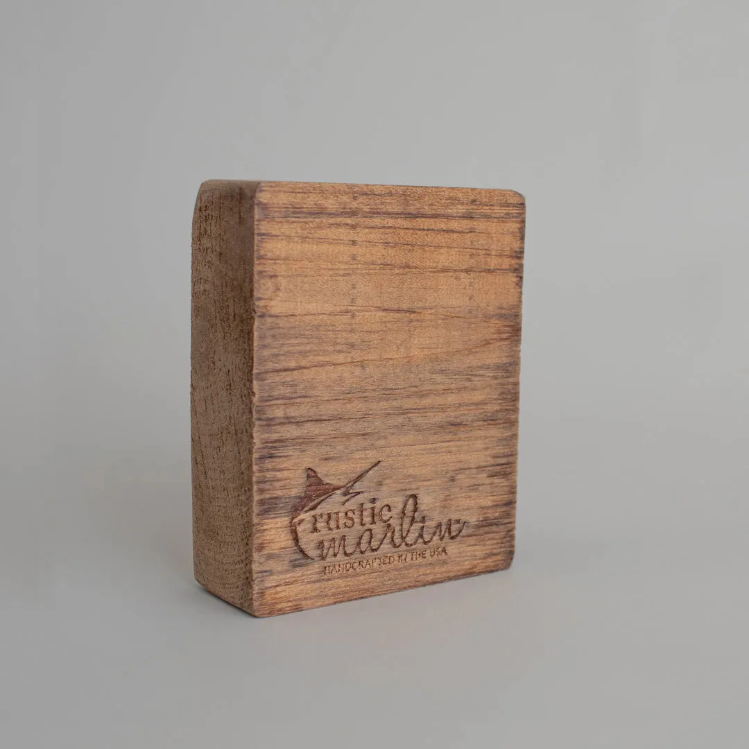 Navy Symbols Decorative Wooden Block