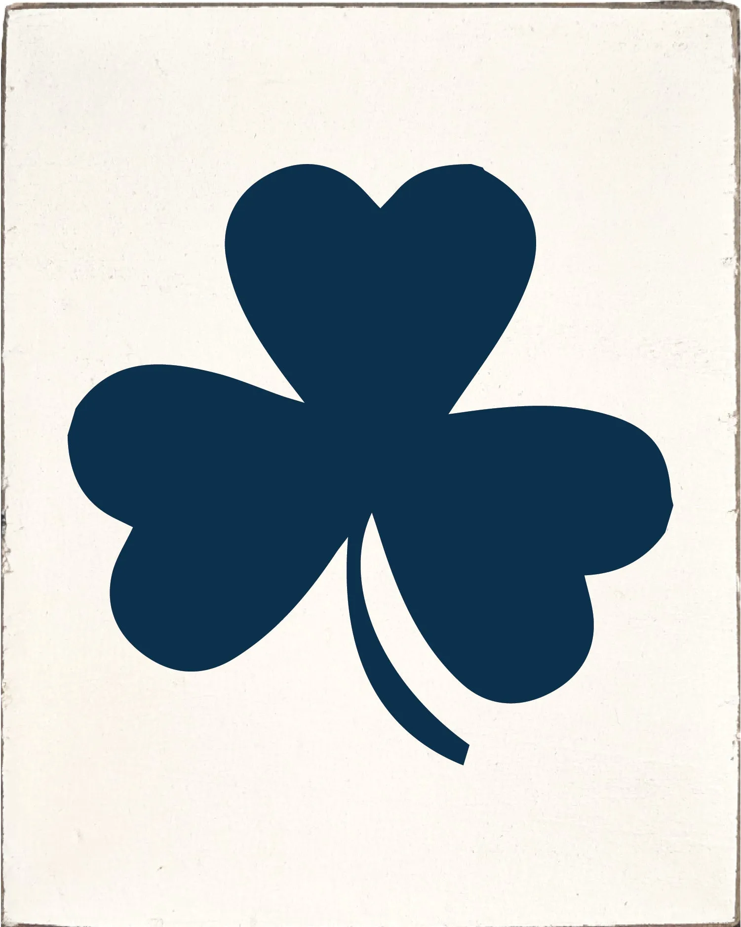 Navy Symbols Decorative Wooden Block