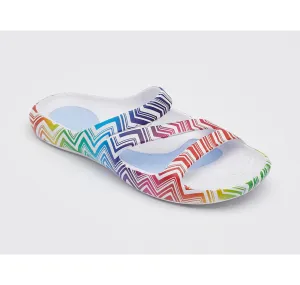 NEW Tony Little Cheeks Health Sandal Slides with Full Gel Footbed, developed by fitness guru Tony Little to be the most comfortable support sandals in the world. Try them on and feel the difference! - Size 8