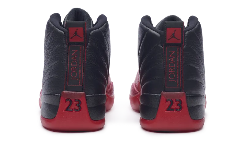 Nike Jordan 12 Retro Flu Game Black Red 2016 (130690-002) Men's Size 8