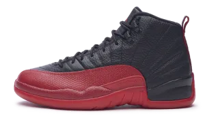 Nike Jordan 12 Retro Flu Game Black Red 2016 (130690-002) Men's Size 8