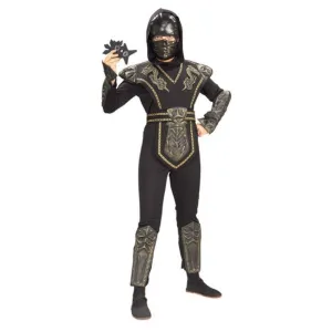 Ninja Gold Dragon Warrior Size S