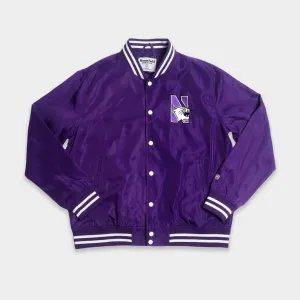 Northwestern Wildcats Vintage Script Bomber Jacket