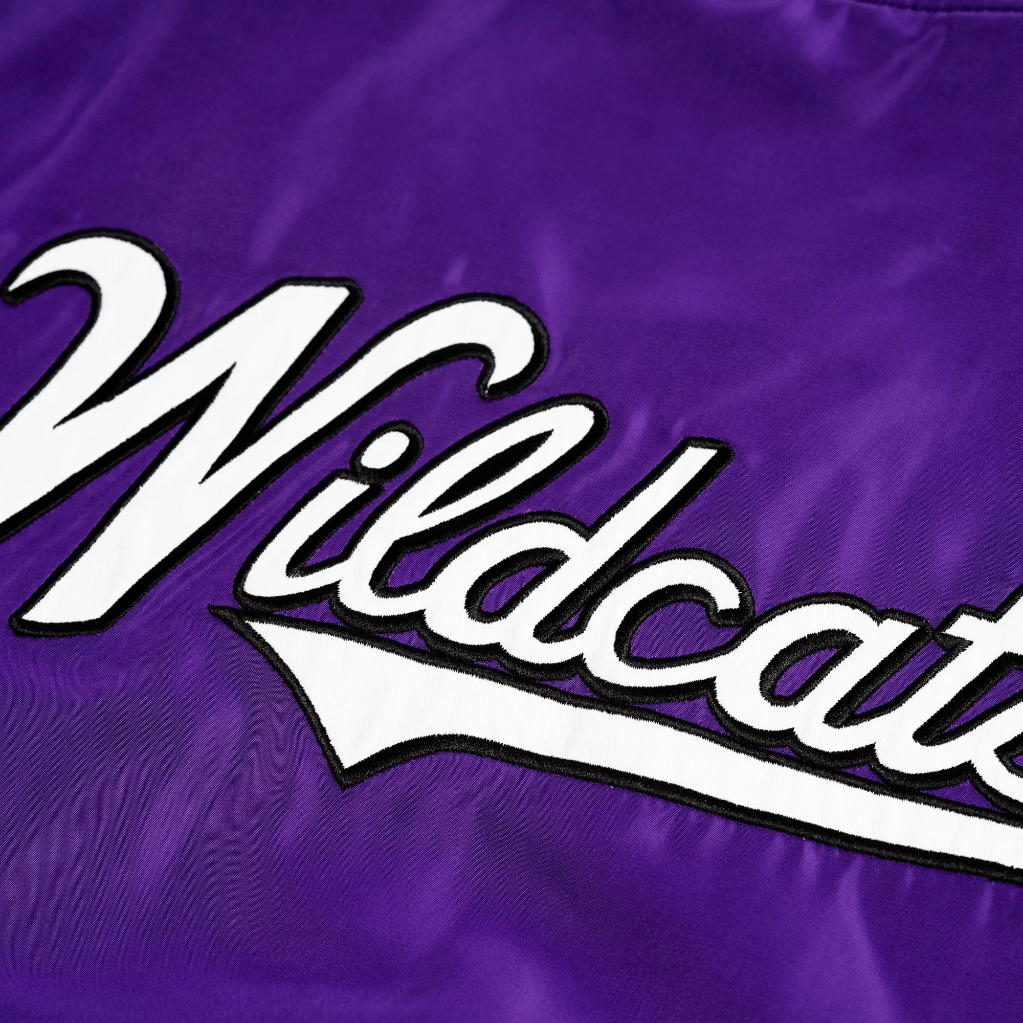 Northwestern Wildcats Vintage Script Bomber Jacket