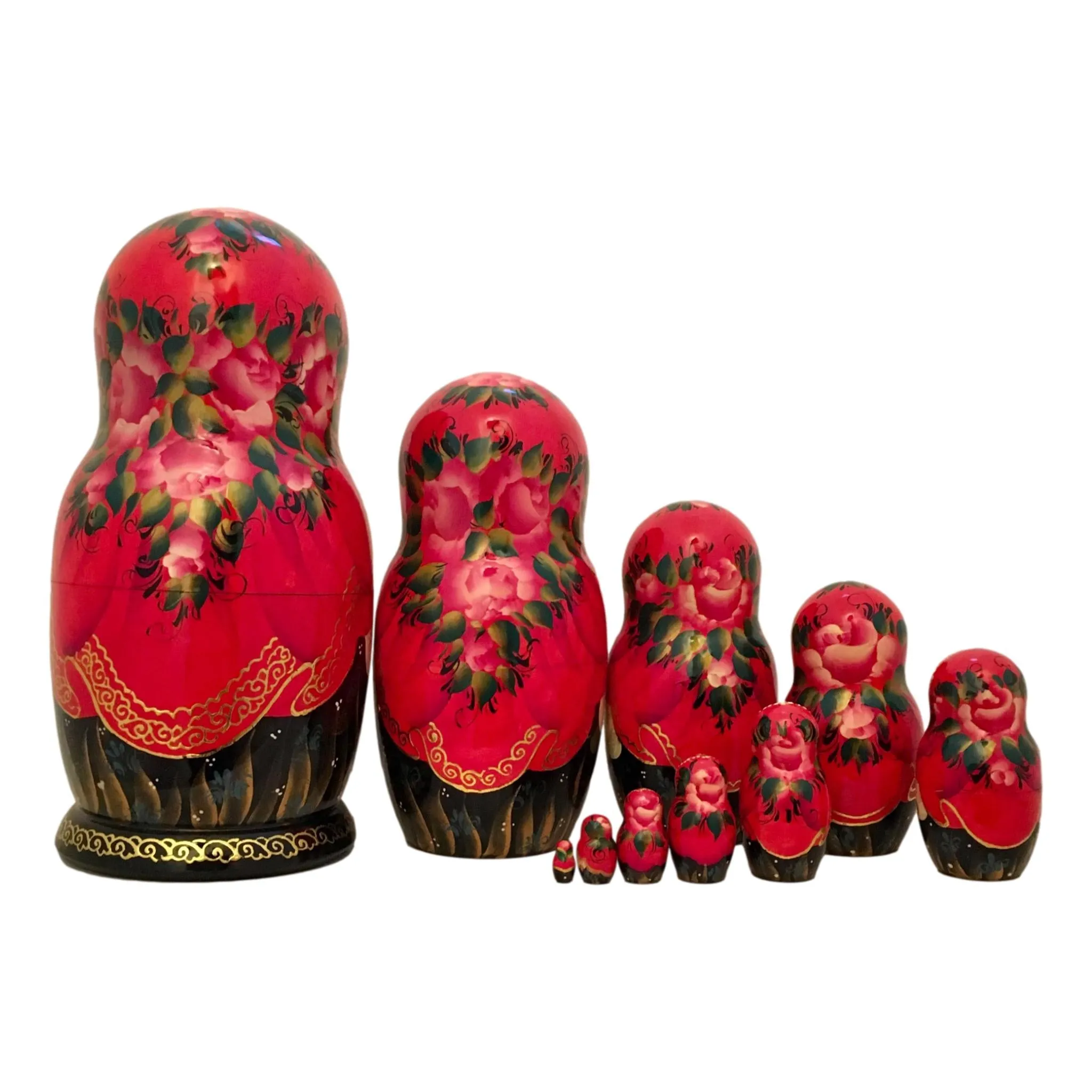 Nutcracker Russian Matryoshka 10 Pieces Set