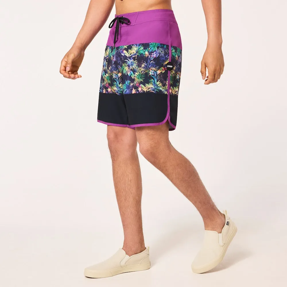 Oakley Neo Palms 19 Boardshort - Purple Palm Block Print