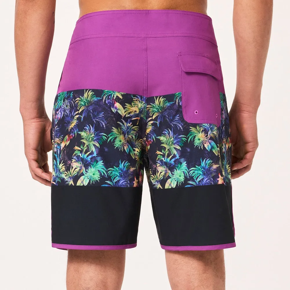 Oakley Neo Palms 19 Boardshort - Purple Palm Block Print