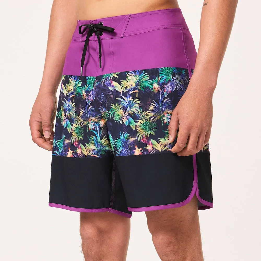 Oakley Neo Palms 19 Boardshort - Purple Palm Block Print