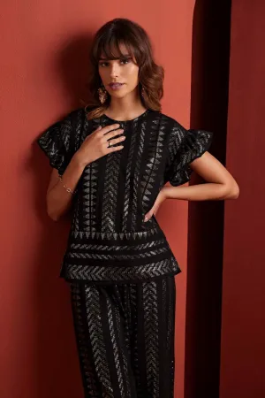 Obsidian Glam Top