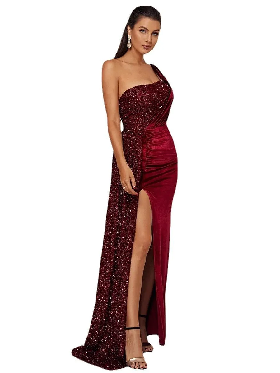 Off-shoulder elegant dress