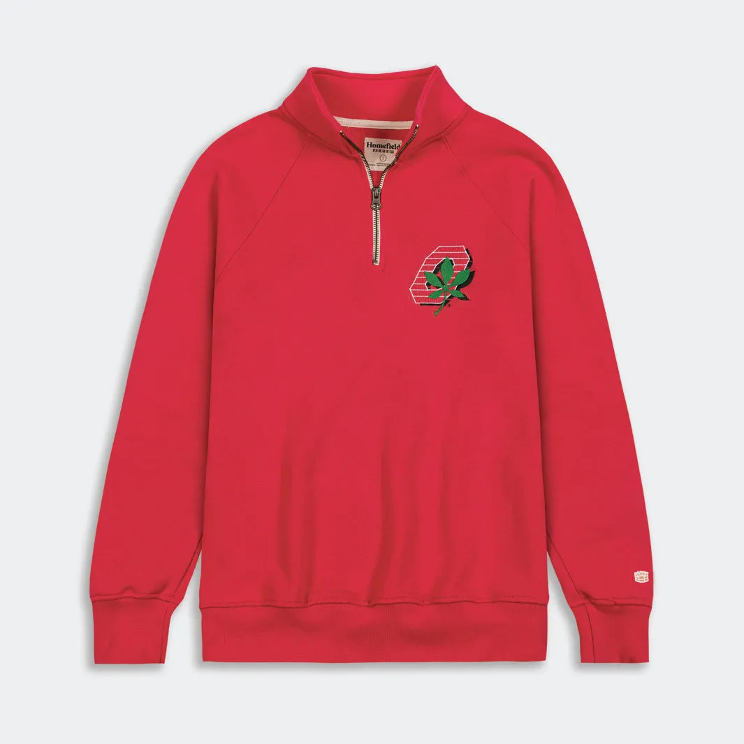 Ohio State Retro Sprinting "O" Quarter Zip