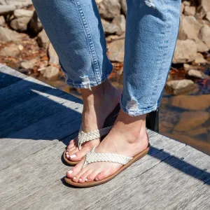 Okabashi Baha Thongs- Toffee/ Vanilla