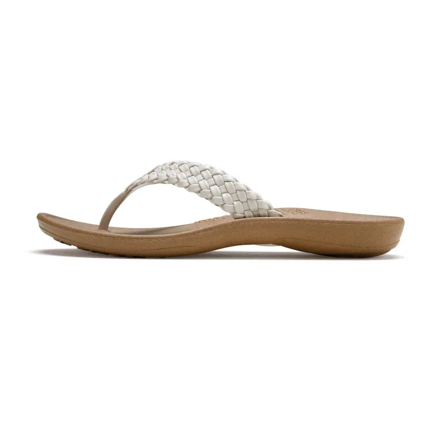 Okabashi Baha Thongs- Toffee/ Vanilla