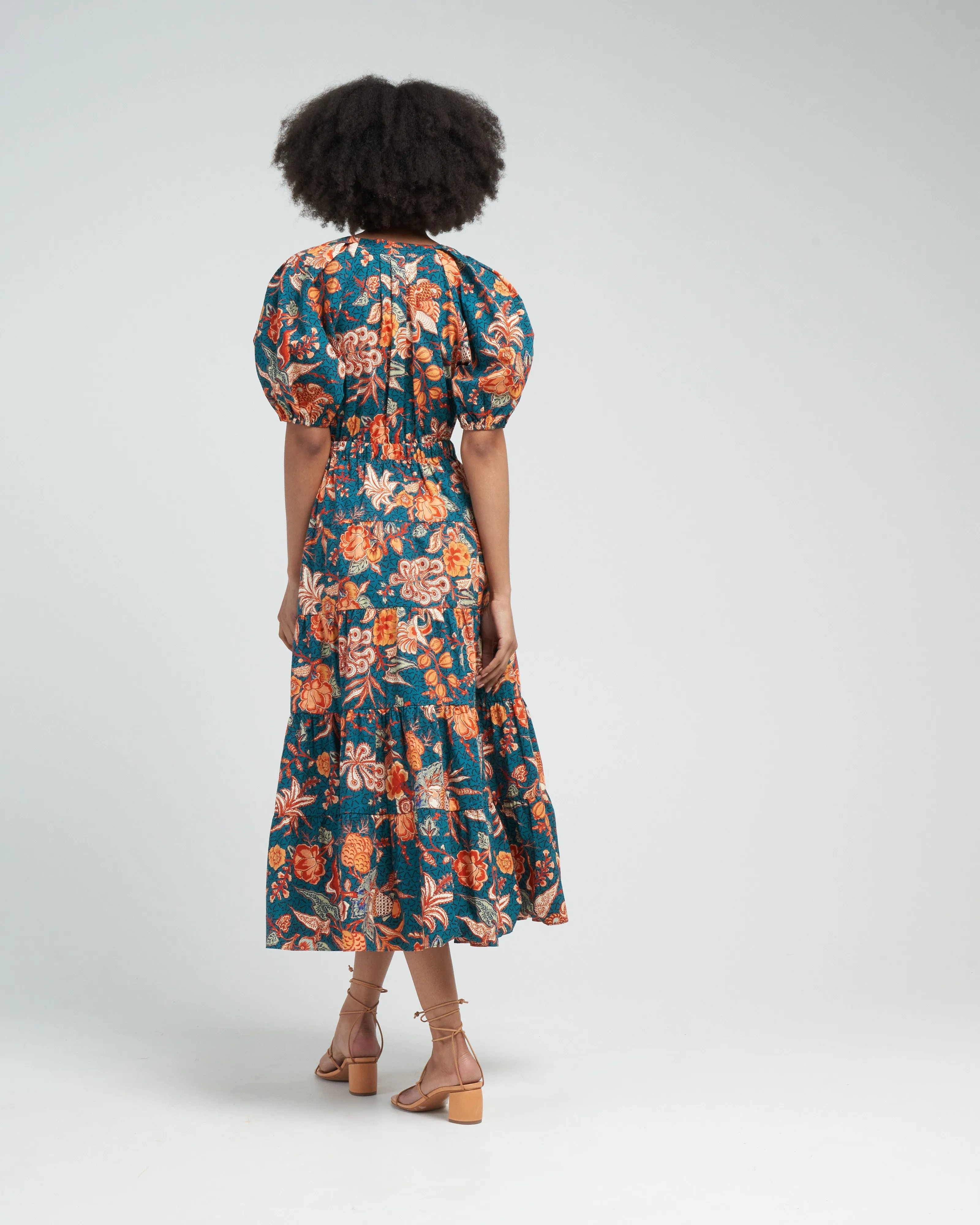 olina dress - delphinium