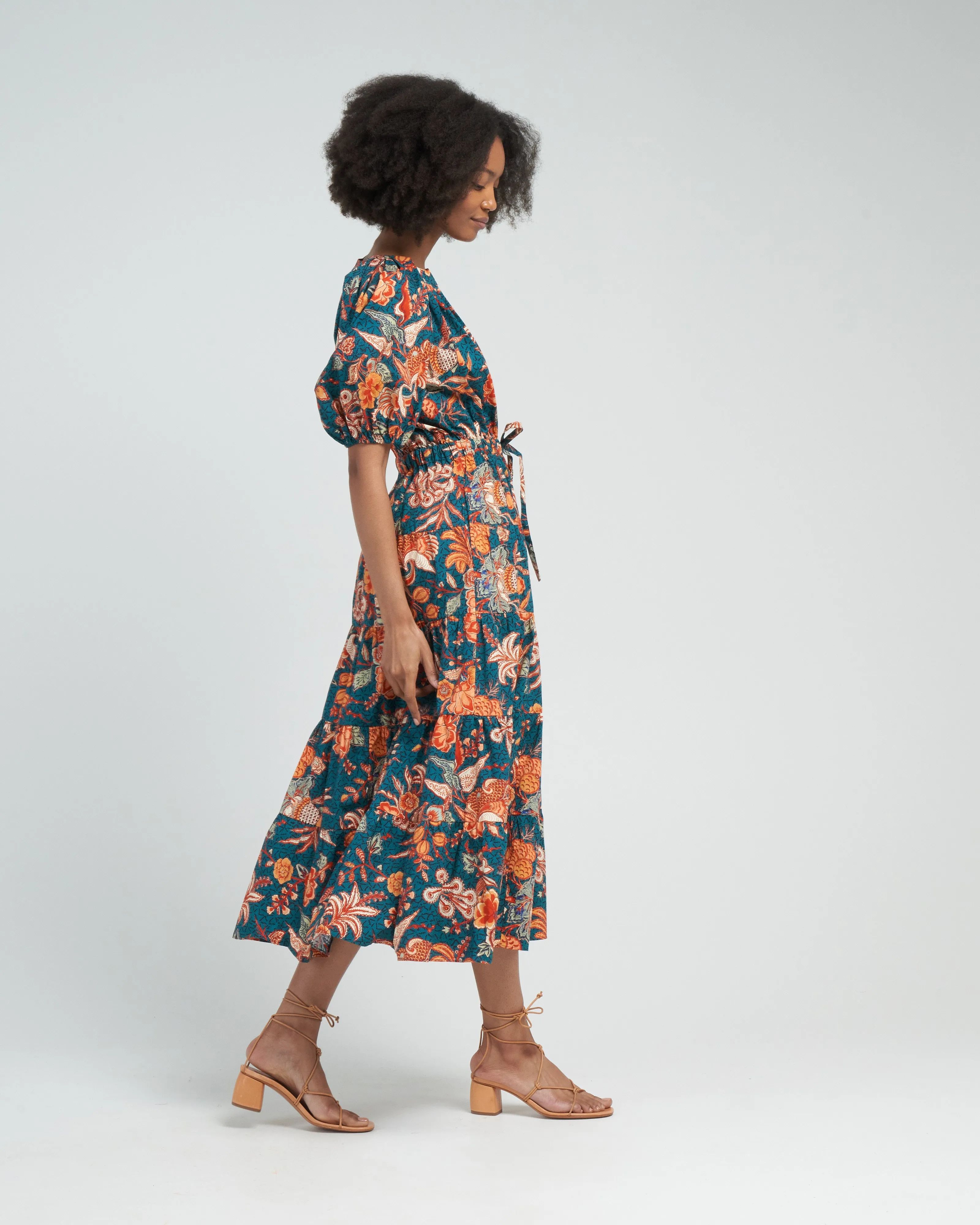 olina dress - delphinium