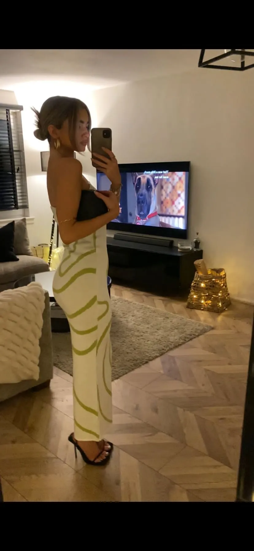 On the Rocks Midaxi Dress Green