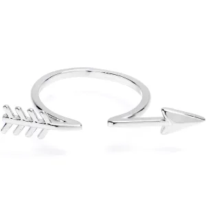 Optical Illusion Arrow Adjustable Toe Ring