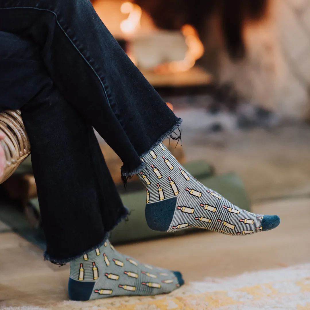 Pappy & Company Barrels & Bottles Sock Set (6 Pack)