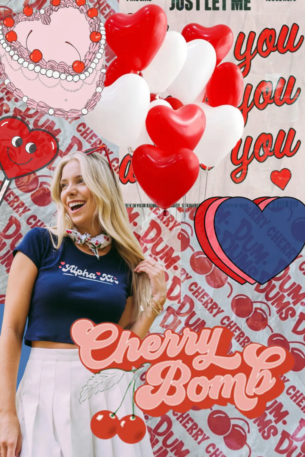 Perfect Match Alpha Xi Babydoll Bid Day Tee
