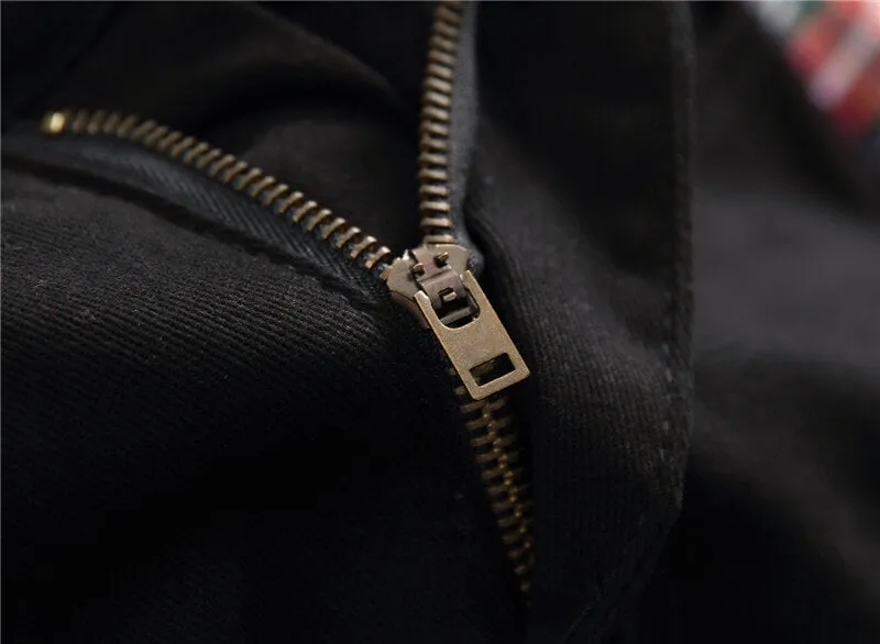 Personality Strappy Men's Jeans Straight Streetwear Pants
