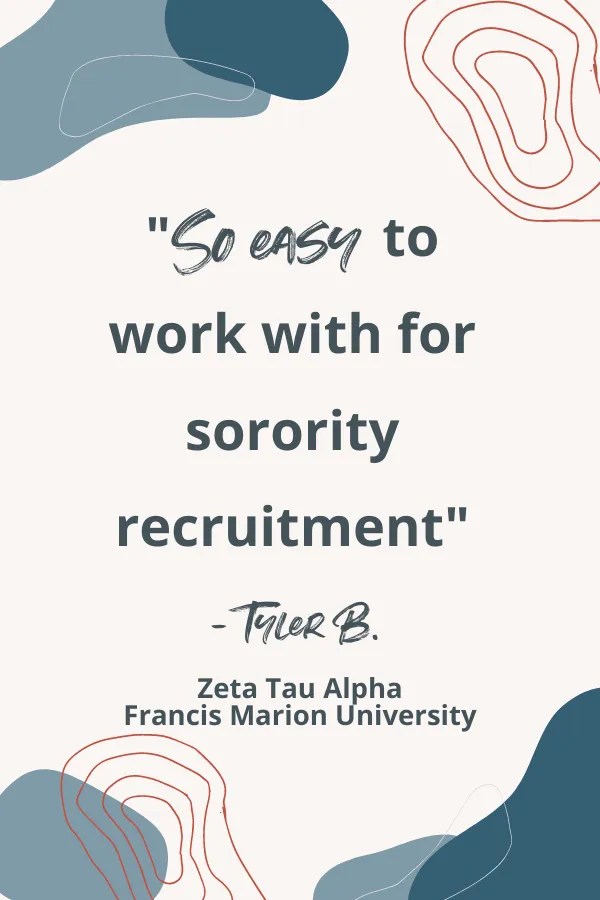 Phi Mu Recruitment Retro Font Ringer