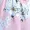 Pink Floral Side Split Maxi Dress