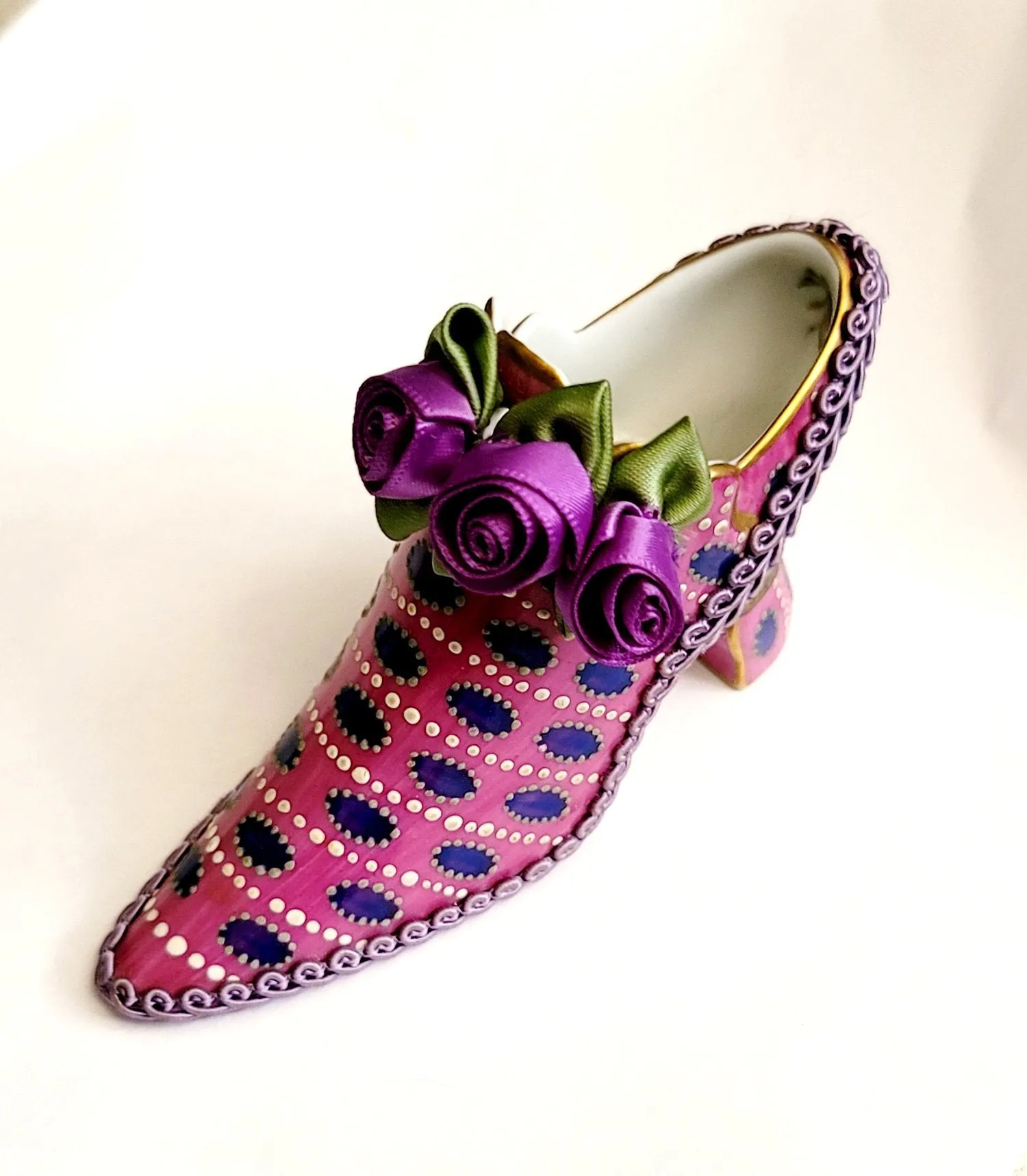 Pink Purple Shoe French