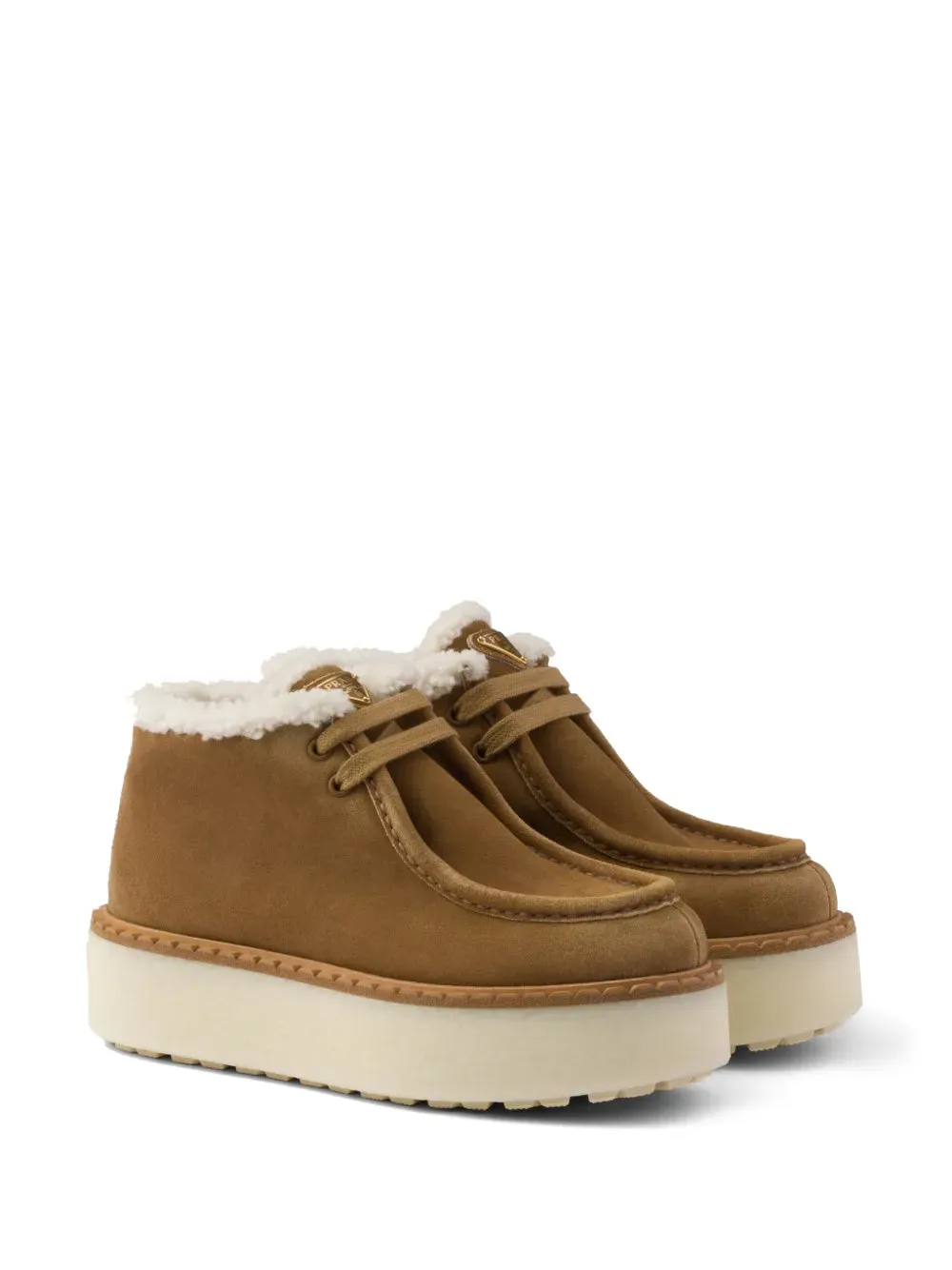 Prada suede chukka boots