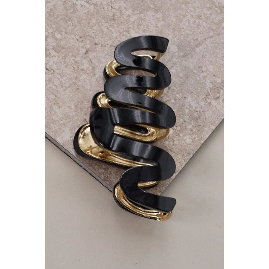 Premium Pvc Casting Hair Claw Clips
