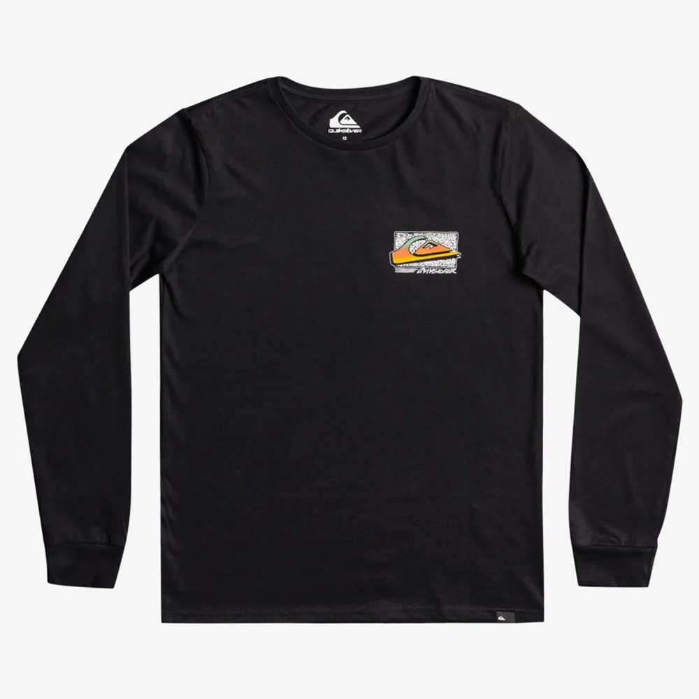 Quiksilver Boys Retro Fade Long Sleeve T-Shirt