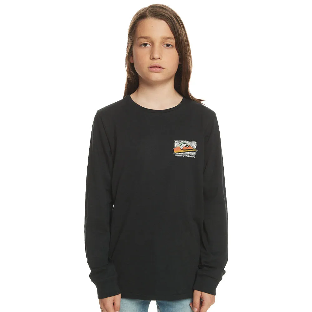 Quiksilver Boys Retro Fade Long Sleeve T-Shirt