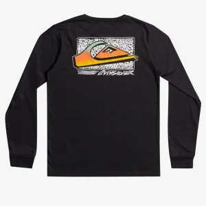 Quiksilver Boys Retro Fade Long Sleeve T-Shirt