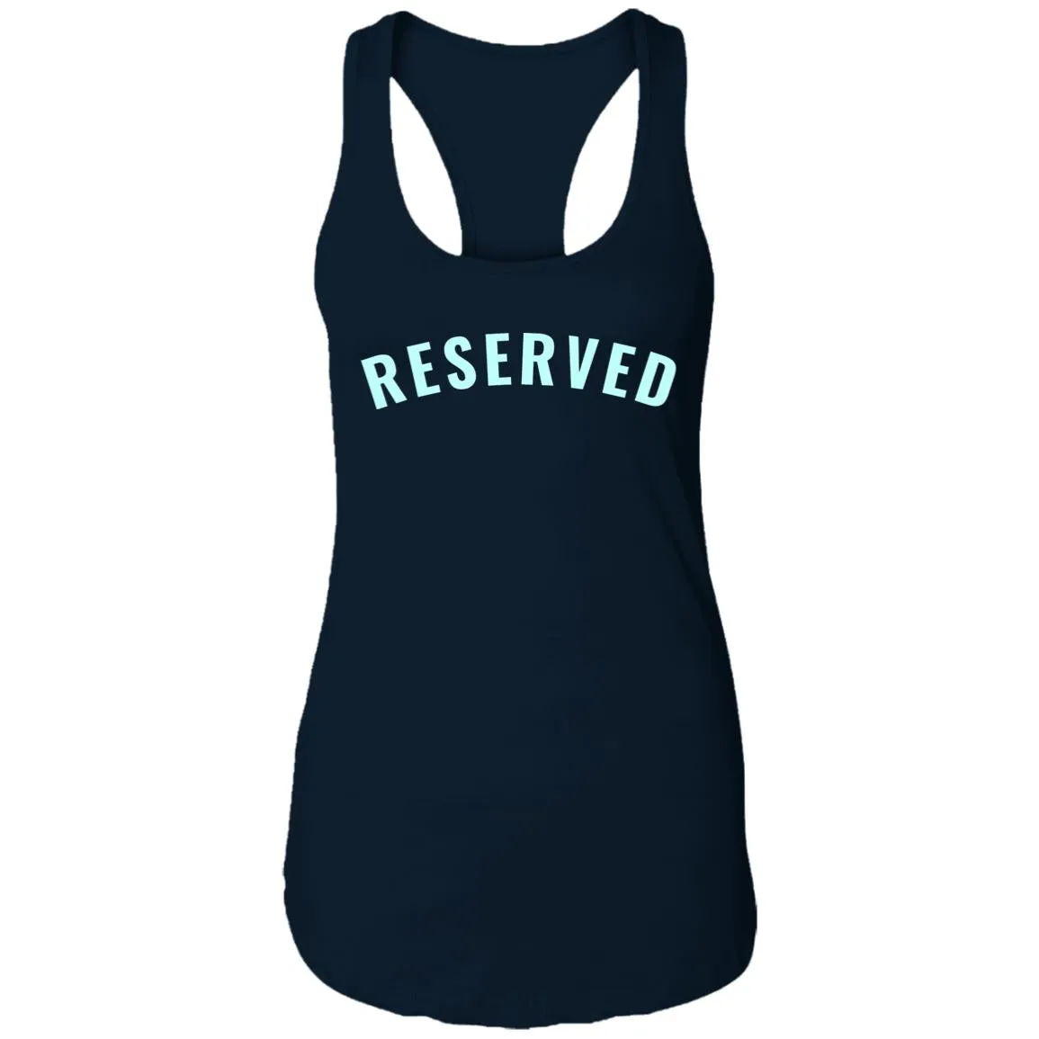 "Reserved" Ladies' Ideal Racerback Tank