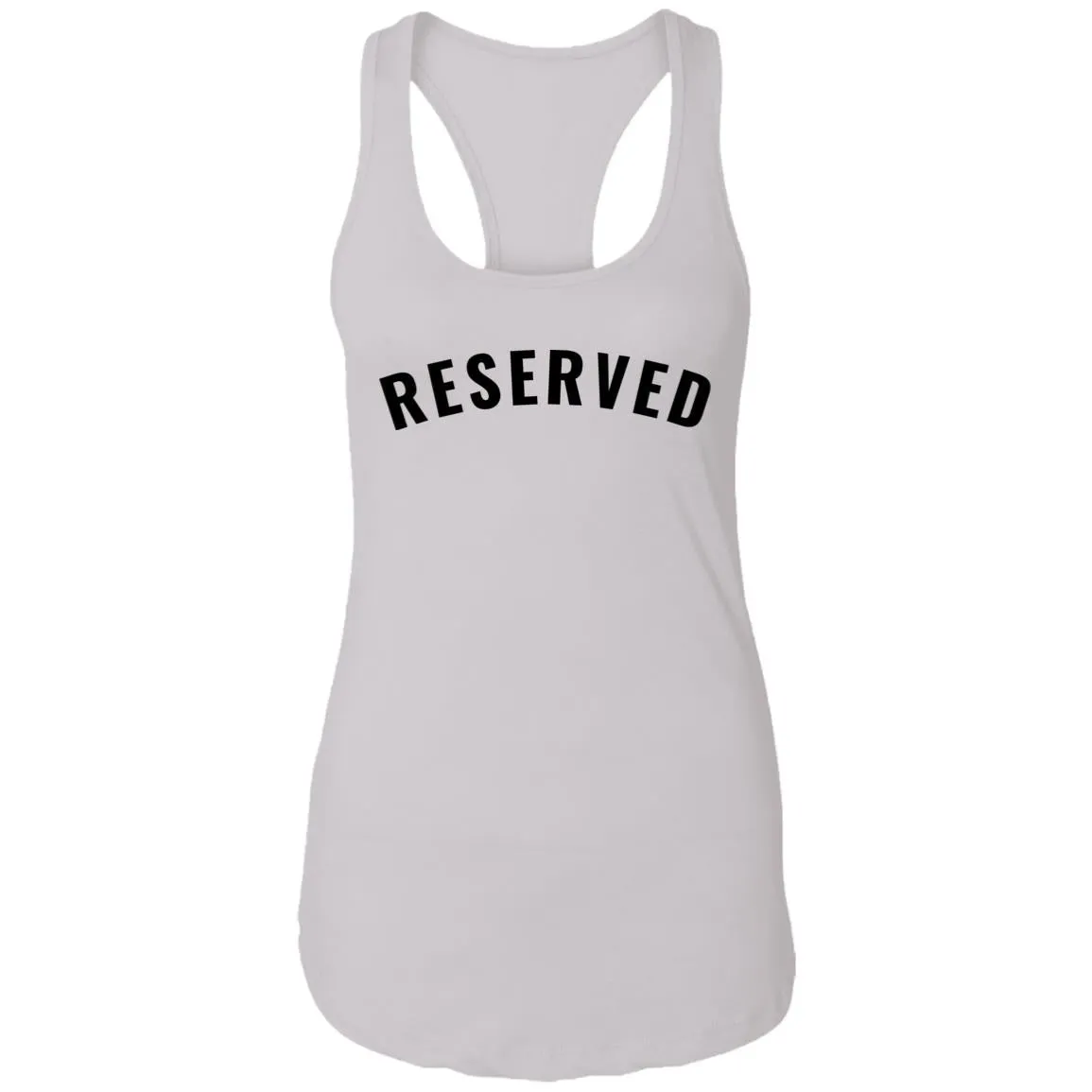 "Reserved" Ladies' Ideal Racerback Tank