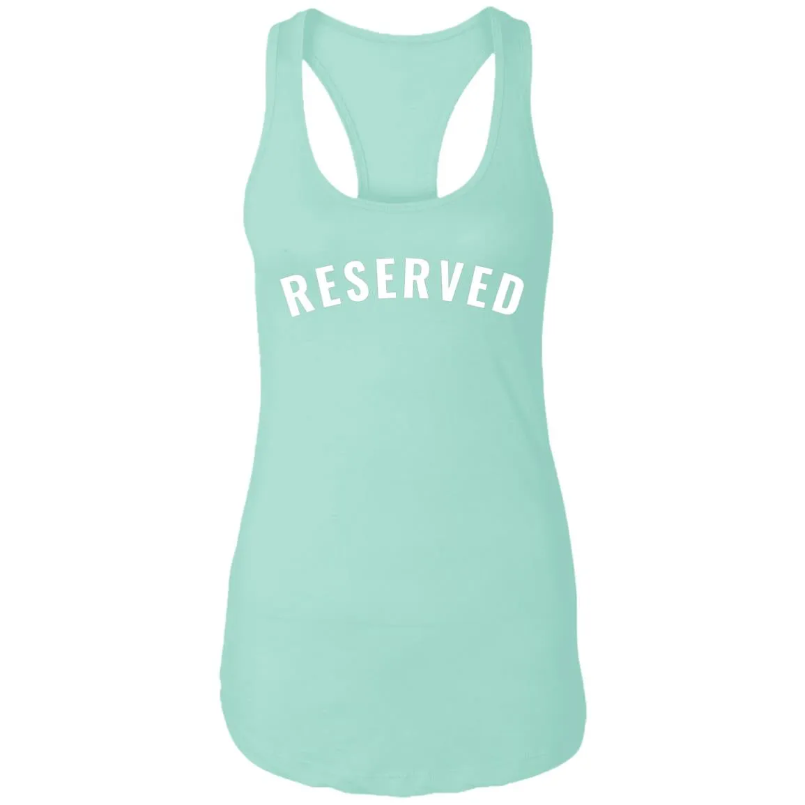 "Reserved" Ladies' Ideal Racerback Tank