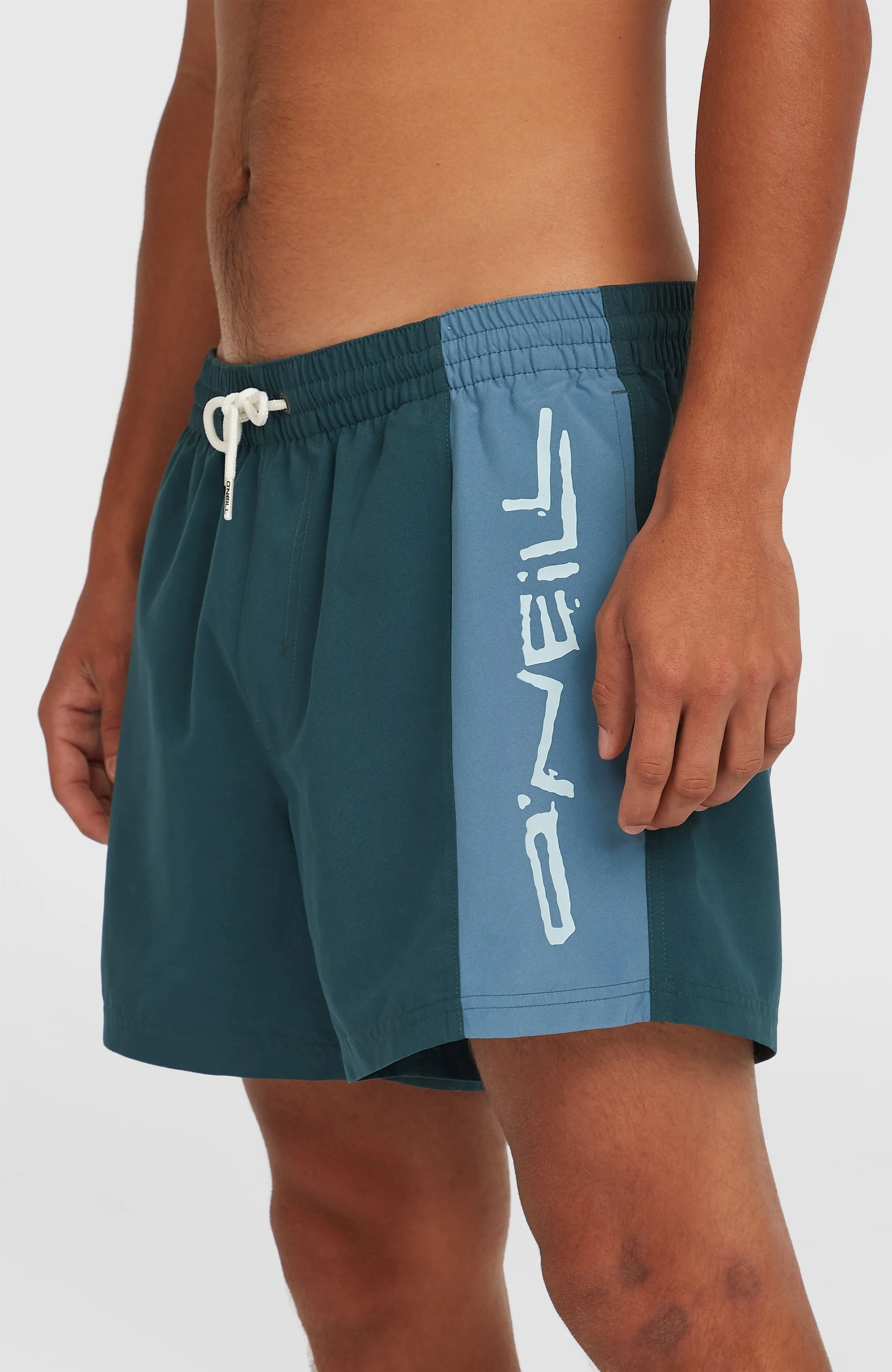 Retro 14'' Badehose | Alma Steel Colour Block