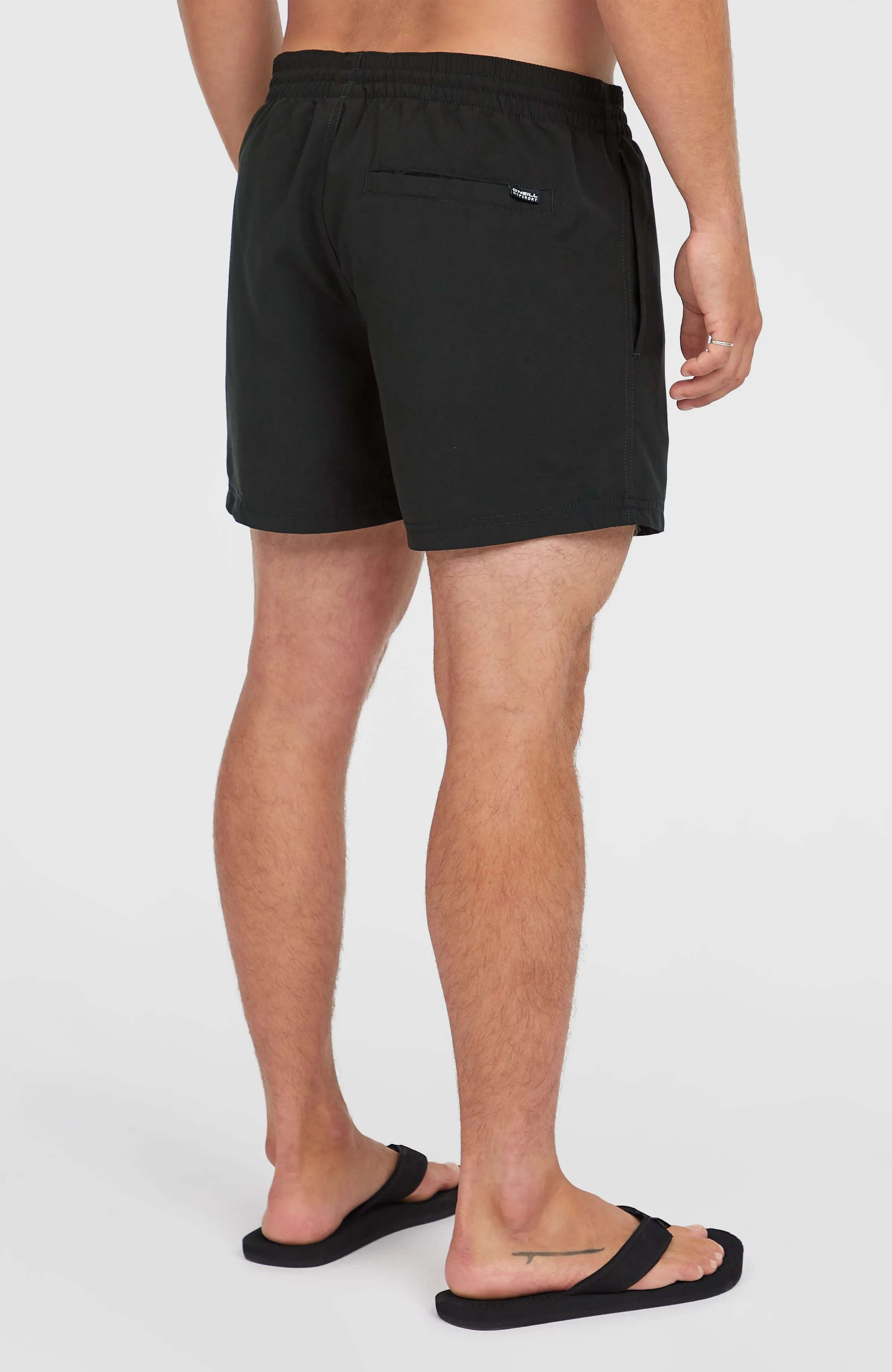 Retro 14'' Badehose | Black Out Colour Block