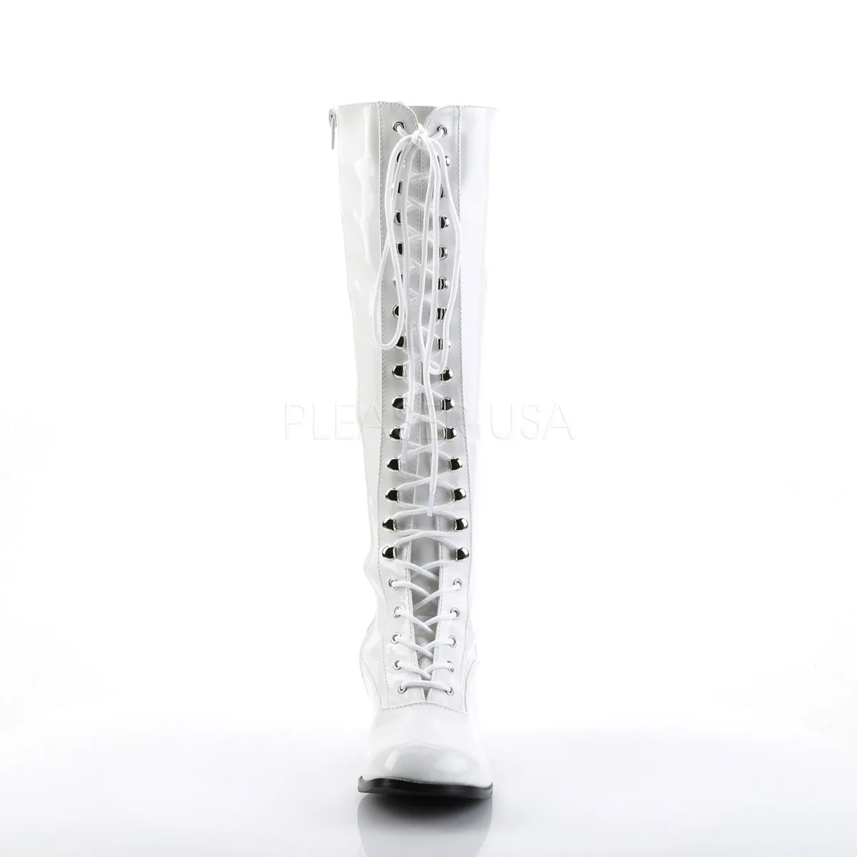 RETRO-302  White Str Patent
