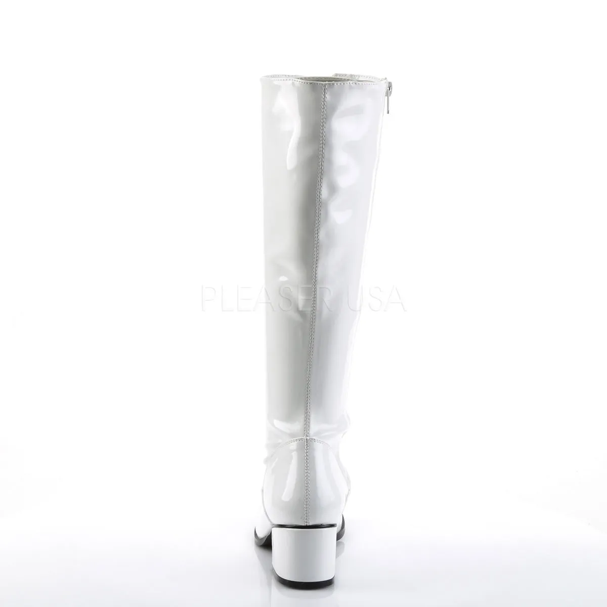 RETRO-302  White Str Patent