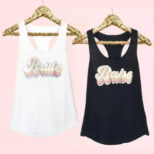 Retro Bride & Babe Tank Top