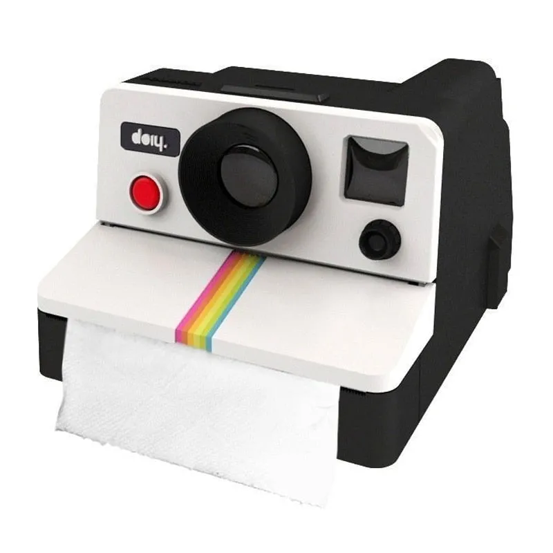 Retro Camera Bathroom Toilet Roll Tissue Holder