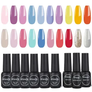 Retro Gel Collection Nail Polish - 20 Colors