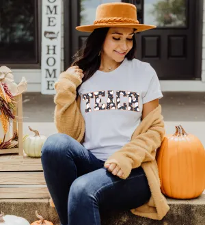 Retro Halloween Teach © Unisex Top (Ghosts)