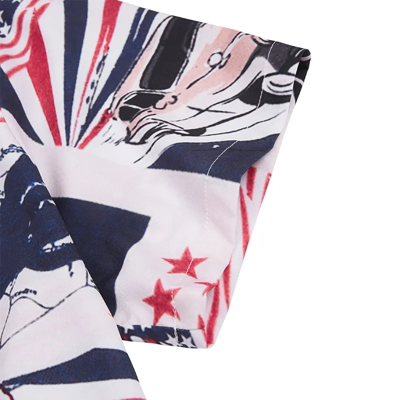 RETRO HIGHWAY TRUCK ALOHA SHIRT
