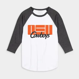 Retro Oklahoma State Cowboys Baseball Tee