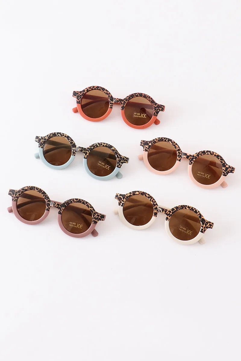 Retro Round Sunglasses Uv400 -toddler & Kids