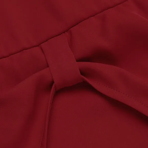 ❤️❤️RETRO STAGE RED 1960S SOLID HALTER BODYCON DRESS new with tag❤️❤️