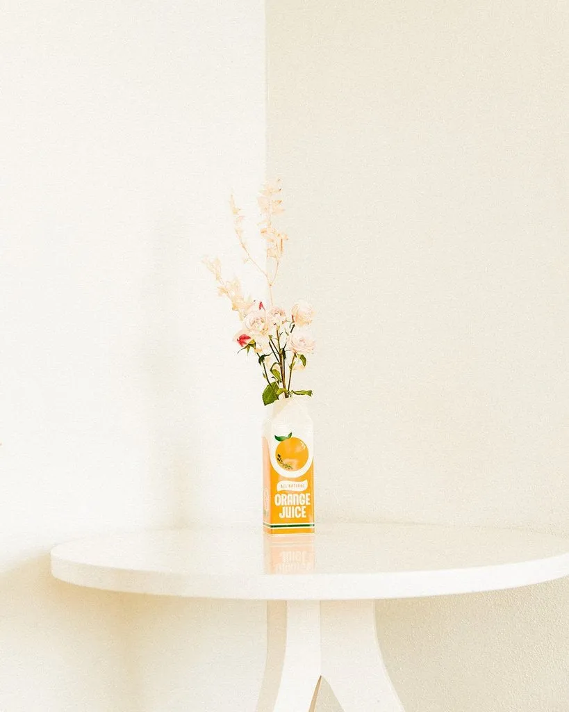 Rise and Shine Orange Vase - Orange Juice