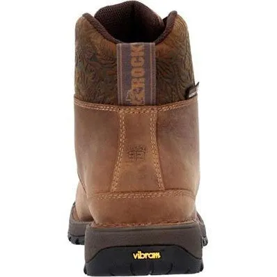 Rocky Women's Legacy 32 6" Comp Toe WP Western Boot -Coffee- RKW0411